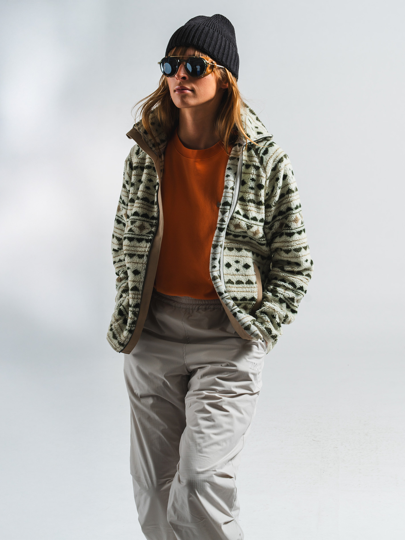W Helags Zip Fleece