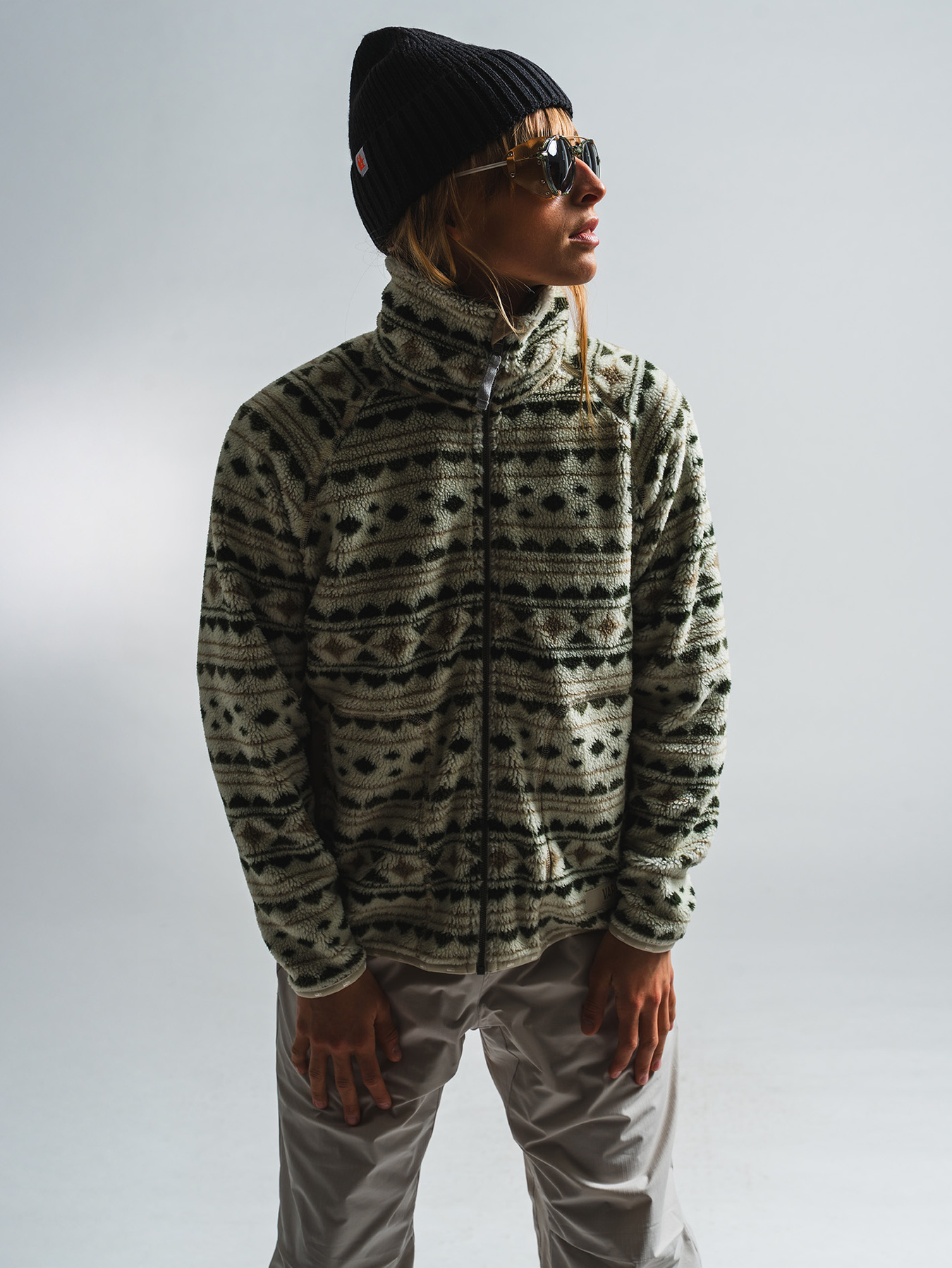 W Helags Zip Fleece