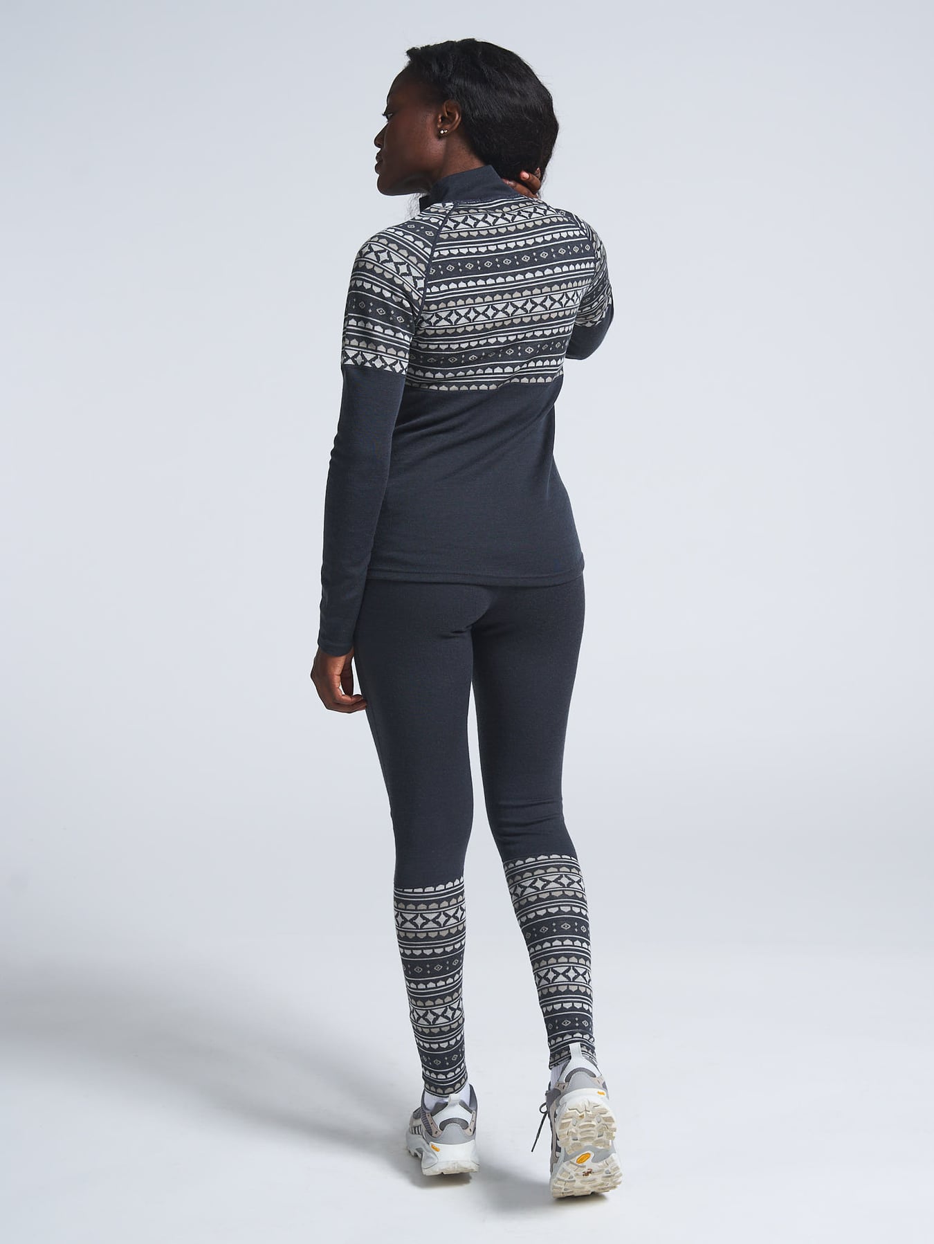 W Blanktjärn Half Zip Merino Wool Jersey
