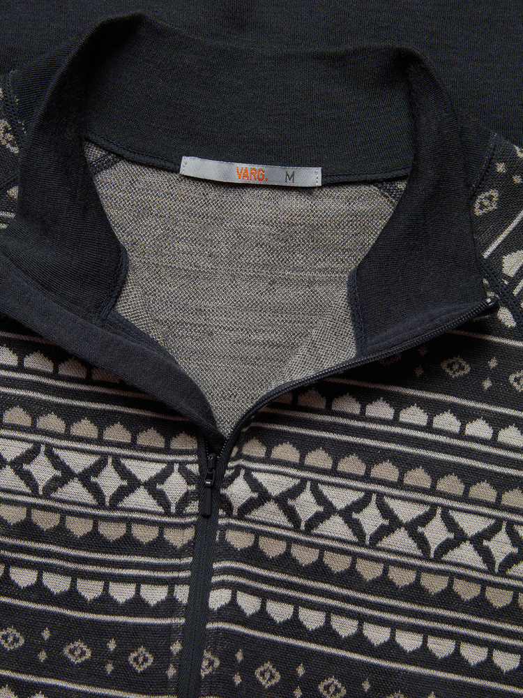 W Blanktjärn Half Zip Merino Wool Jersey