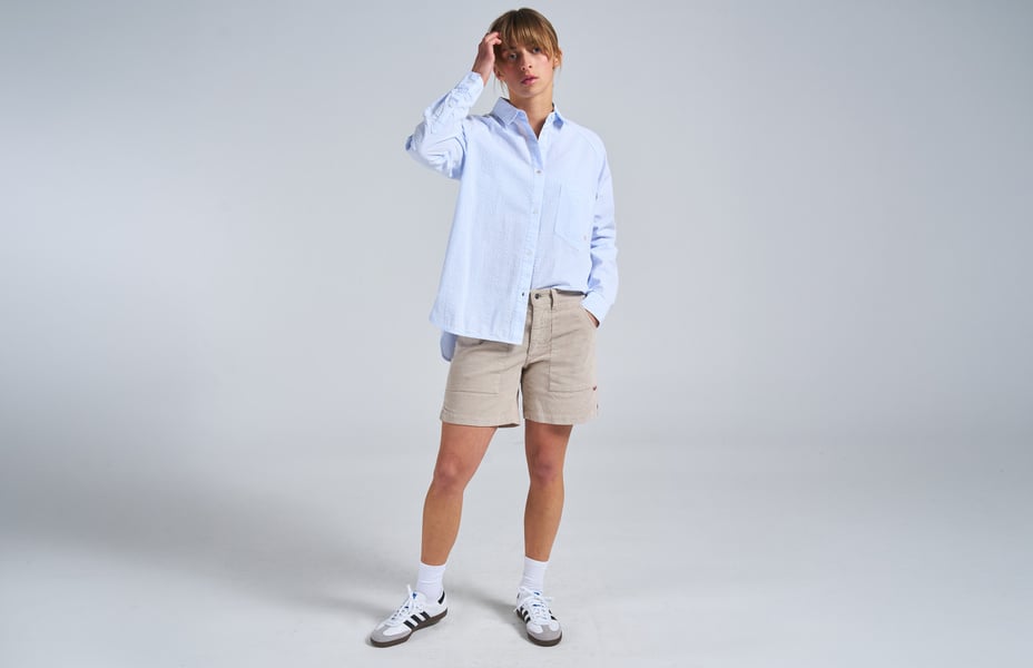 W Vaxholm Corduroy Shorts