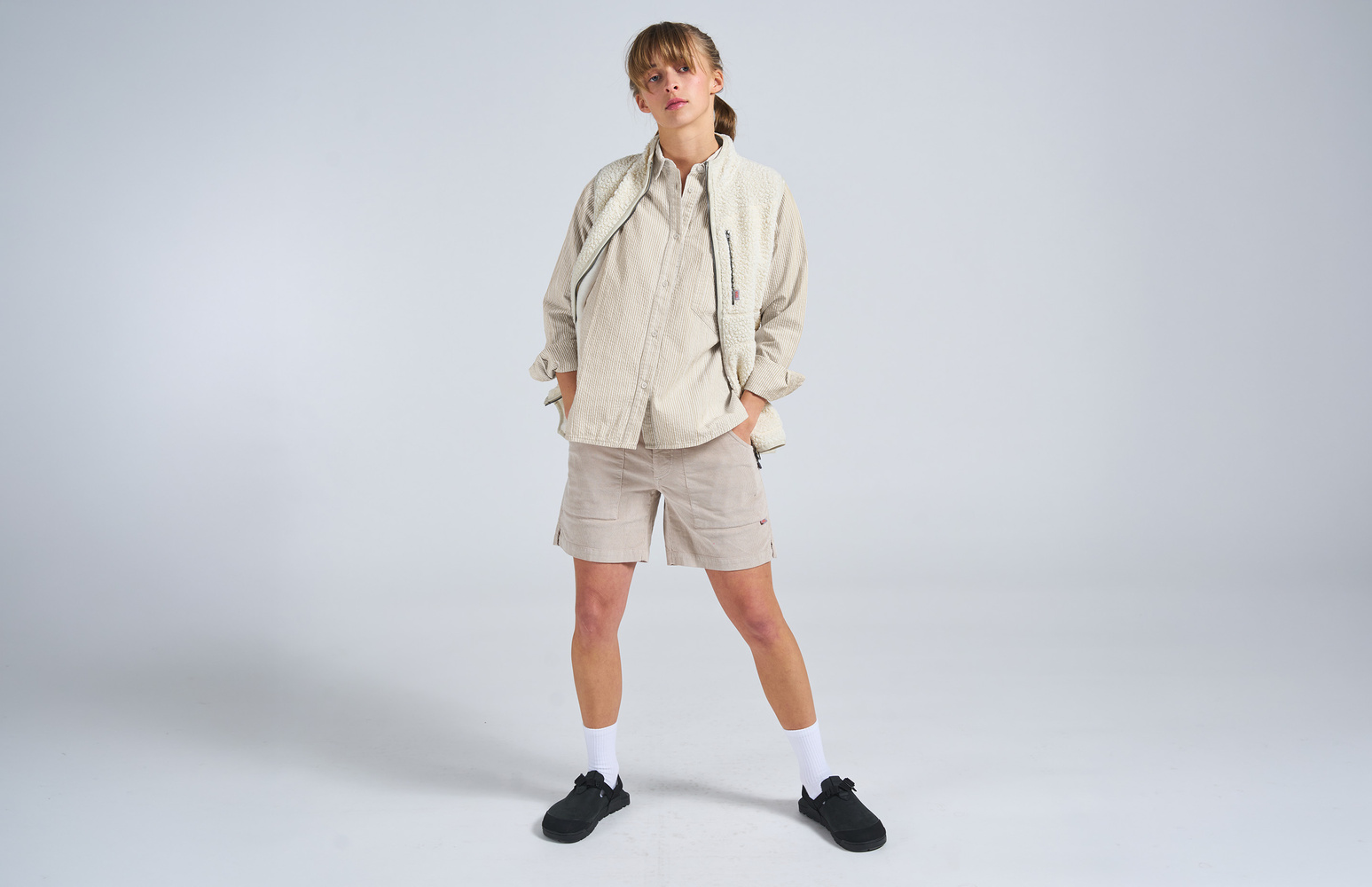 W Vaxholm Corduroy Shorts