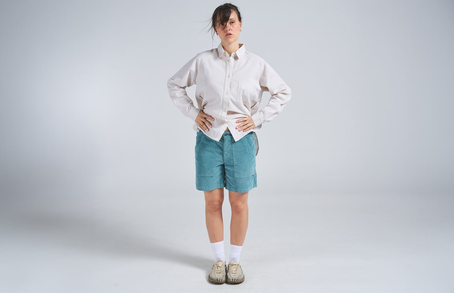 W Vaxholm Corduroy Shorts