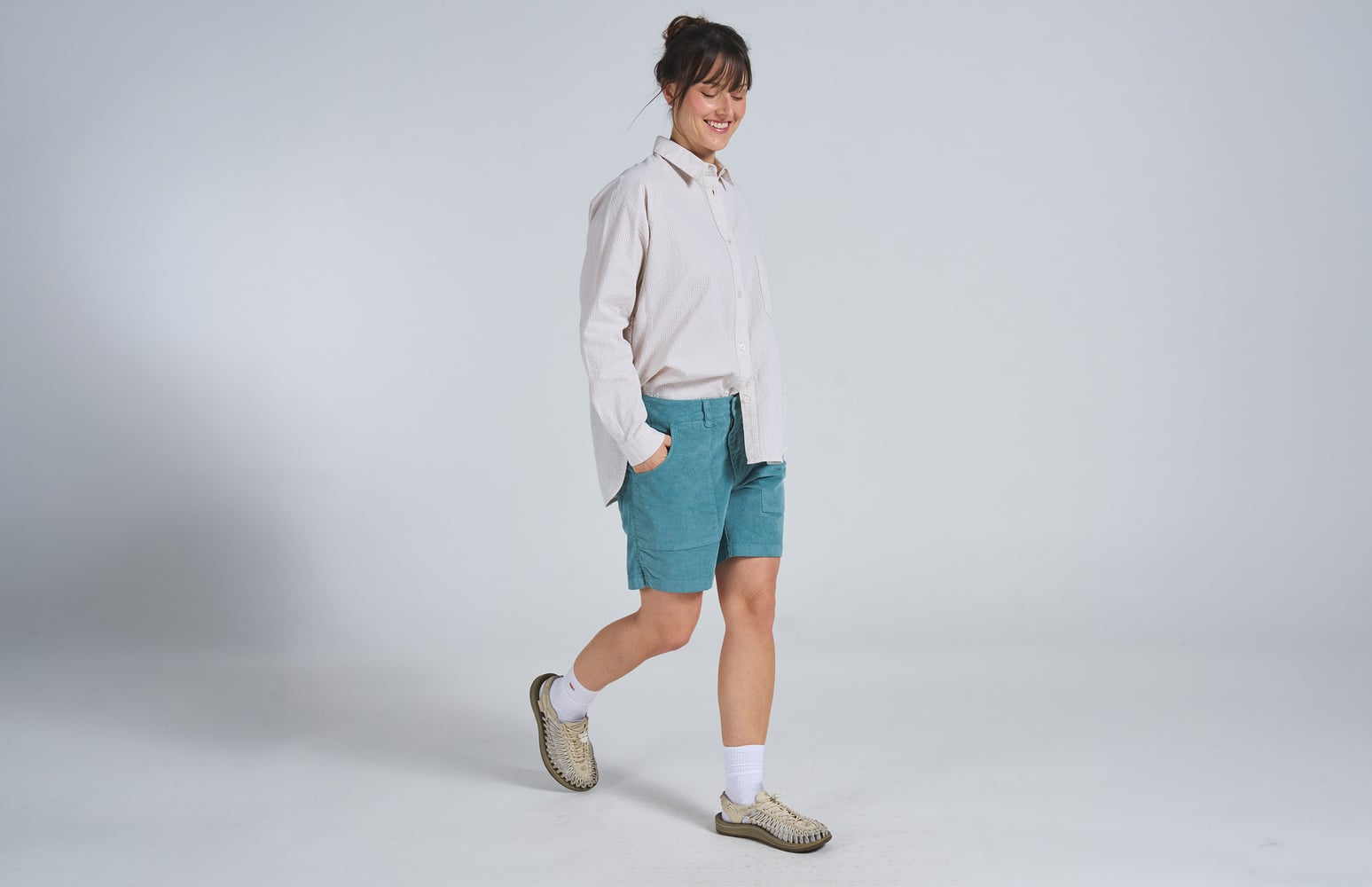 W Vaxholm Corduroy Shorts