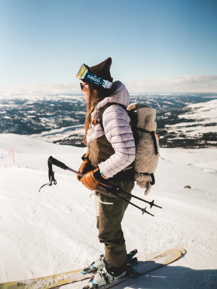 W Älgön Down Hood Anorak Jacket