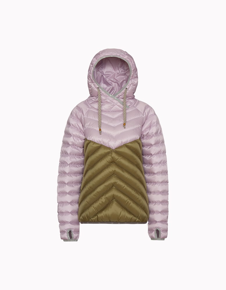 W Älgön Down Hood Anorak Jacket