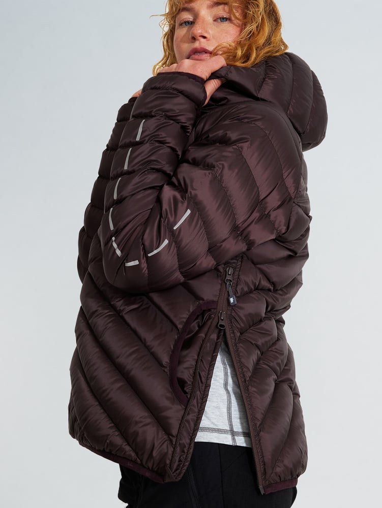 W Älgön Down Hood Anorak Jacket