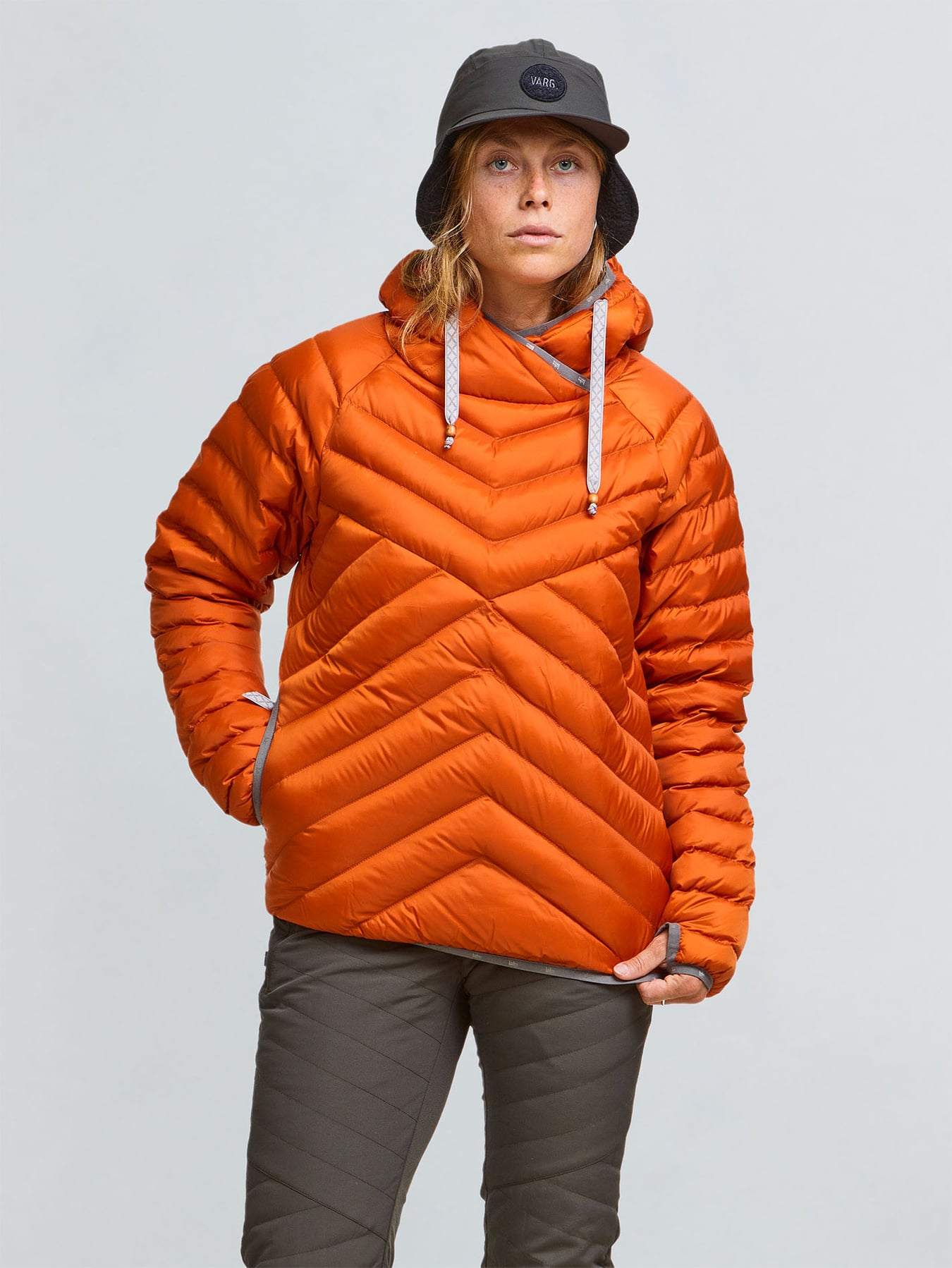 W Älgön Down Hood Anorak Jacket