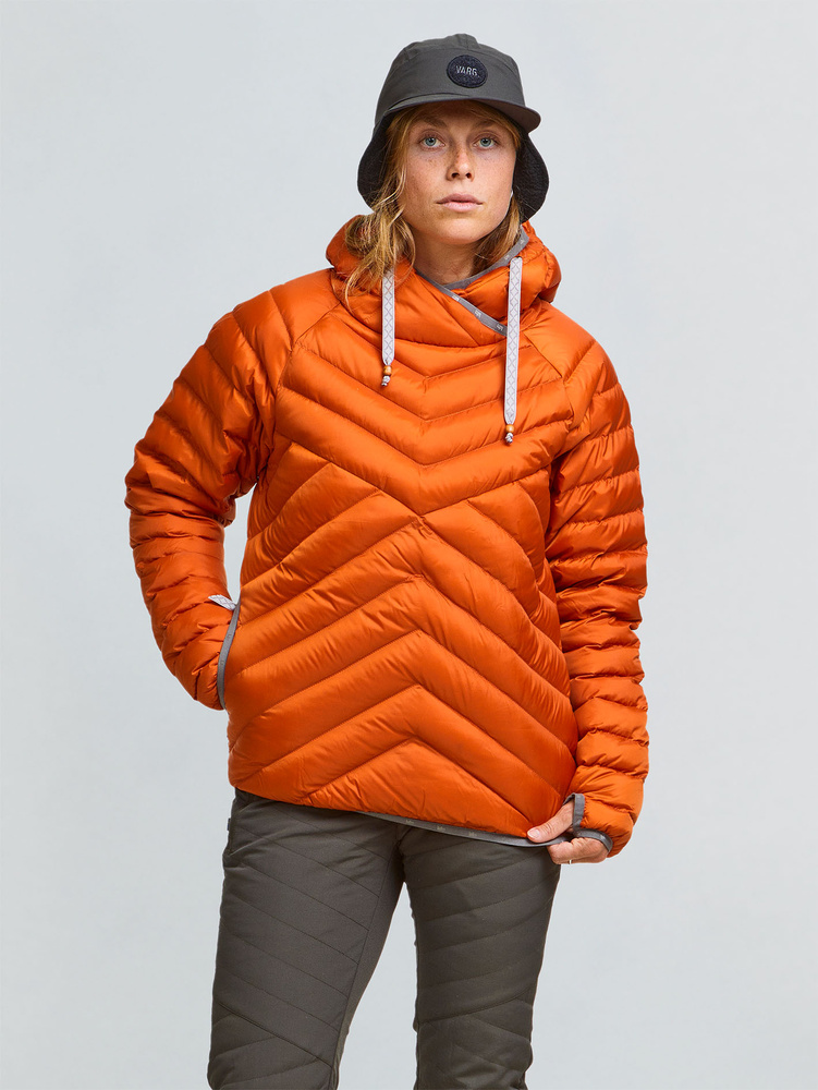 W Älgön Down Hood Anorak Jacket