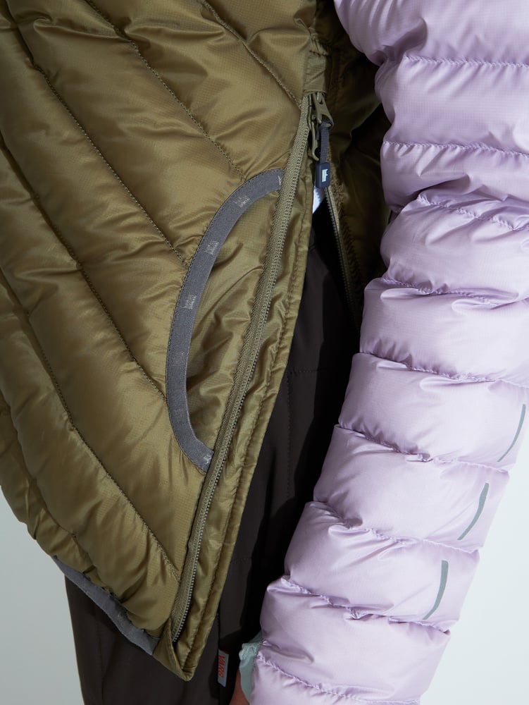 W Älgön Down Hood Anorak Jacket