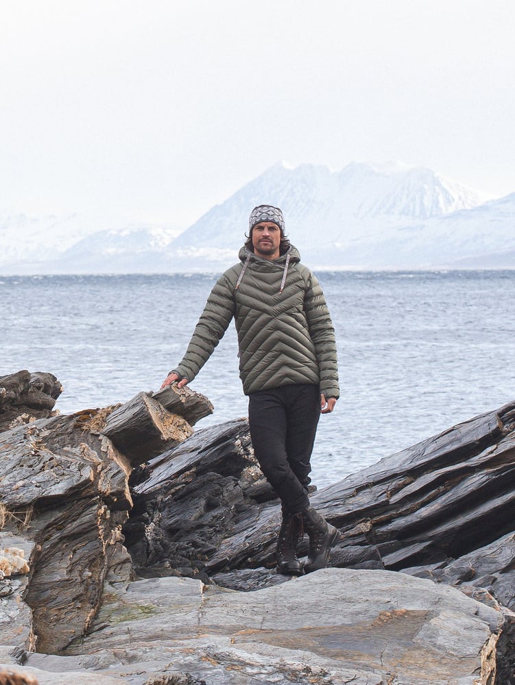M Älgön Down Hood Anorak Jacket