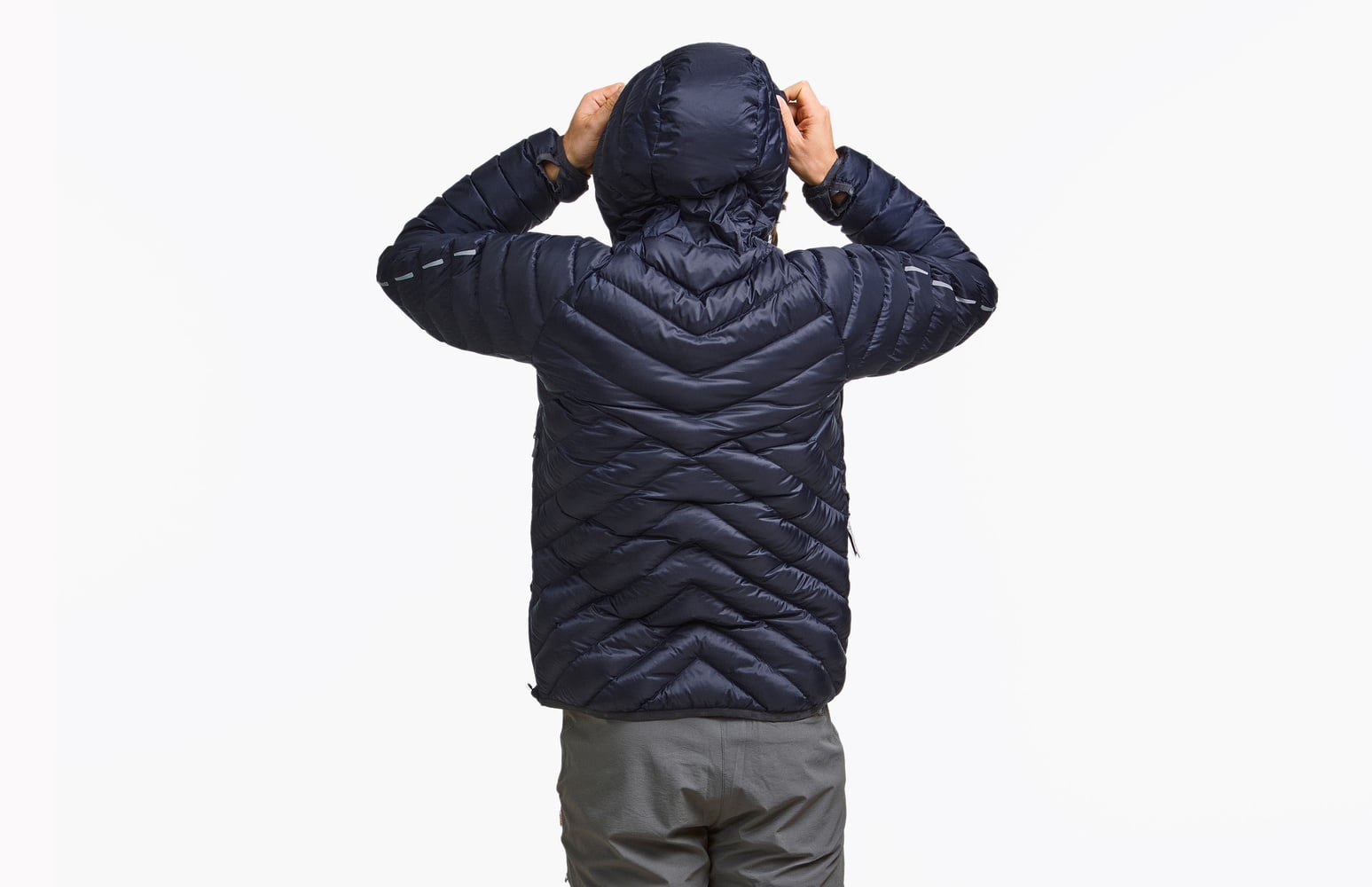 M Älgön Down Hood Anorak Jacket