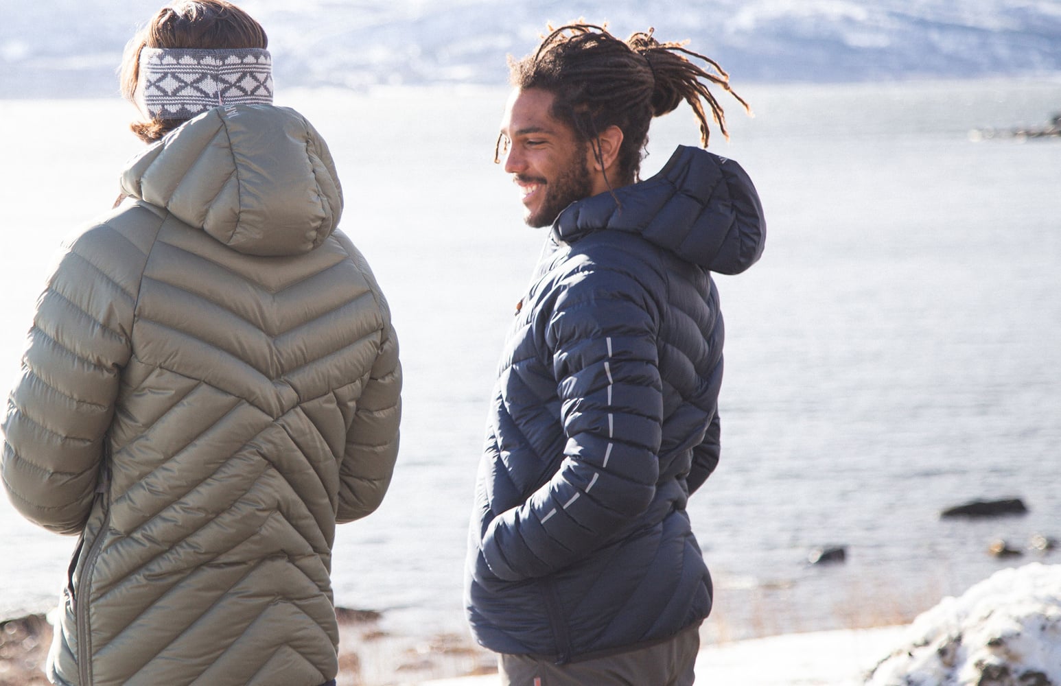M Älgön Down Hood Anorak Jacket