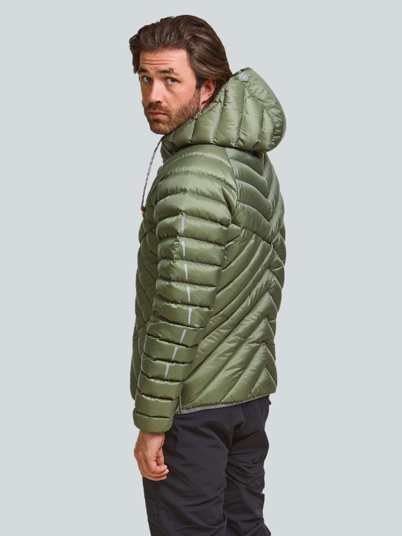 M Älgön Down Hood Anorak Jacket