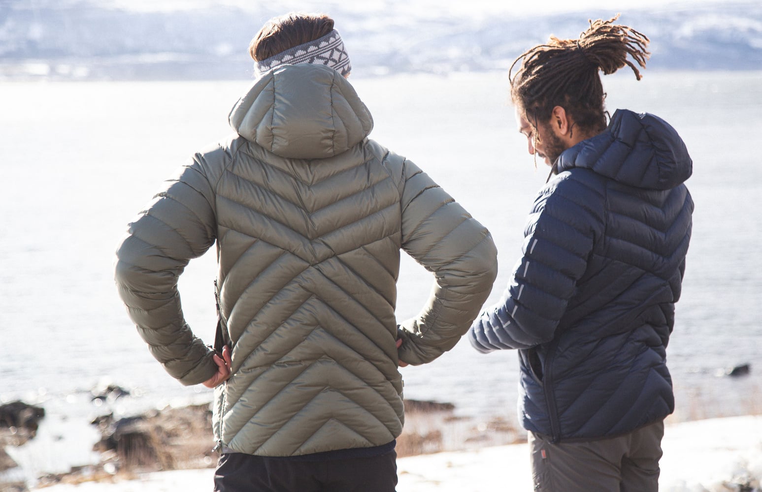 M Älgön Down Hood Anorak Jacket