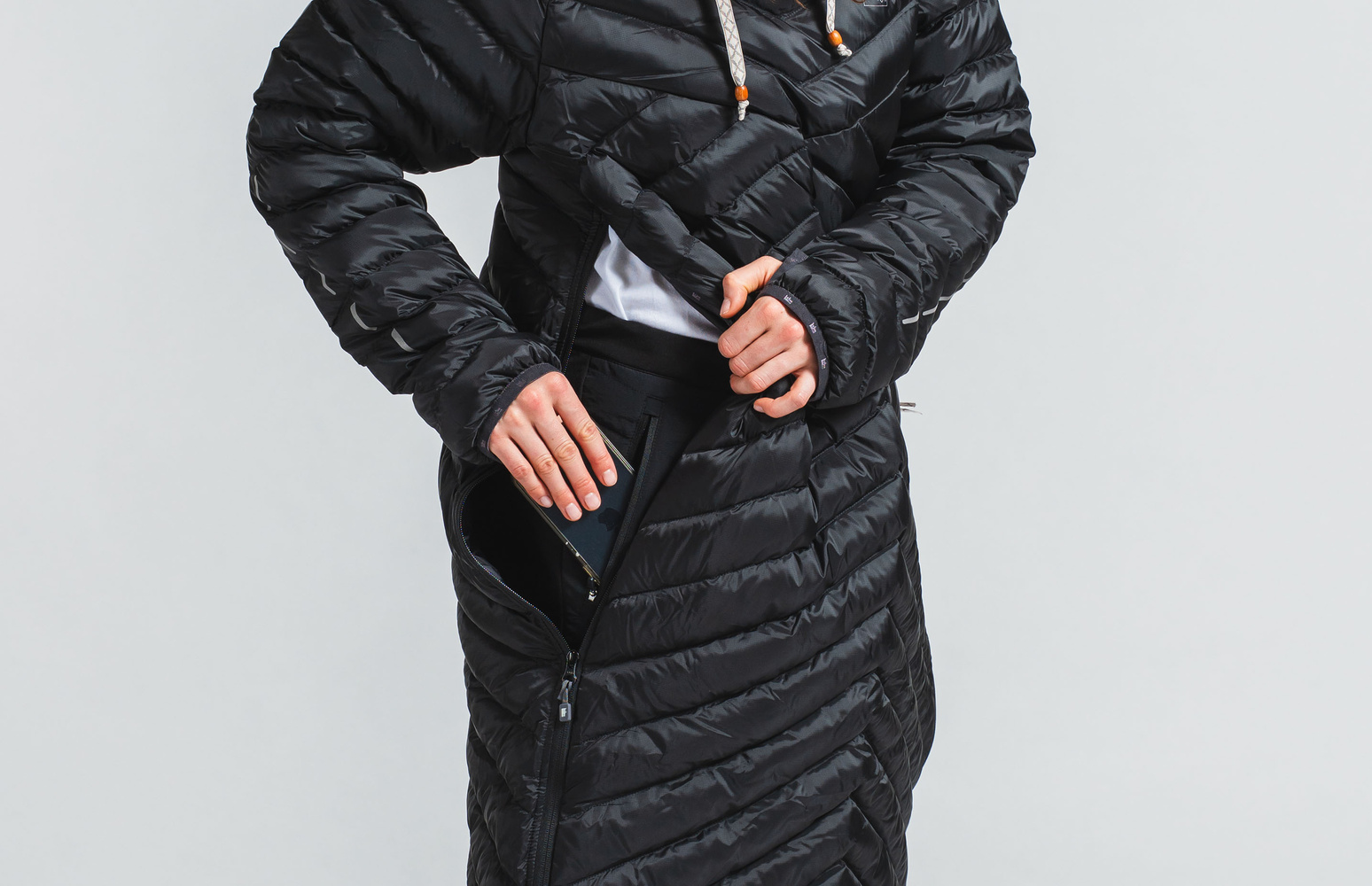 U Sarek Long Down Hood Anorak