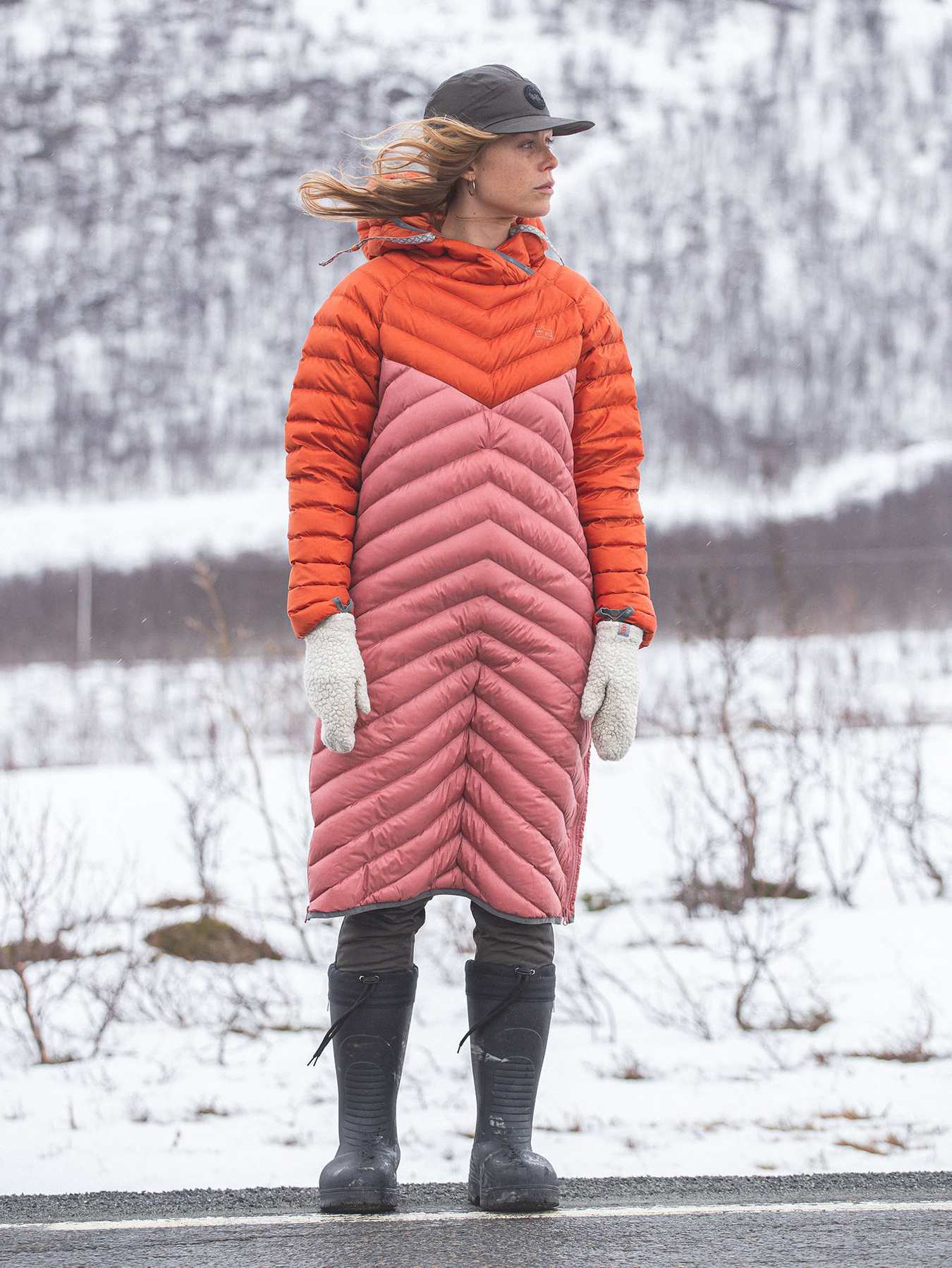 U Sarek Long Down Hood Anorak