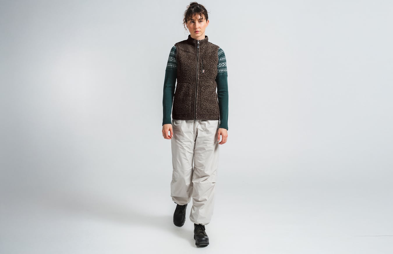 W Vargön Fat Wool Vest